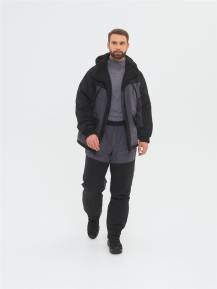 Костюм мужской демисезонный ГОРКА-ЛЮКС тк. Исландия, серый Huntsman
