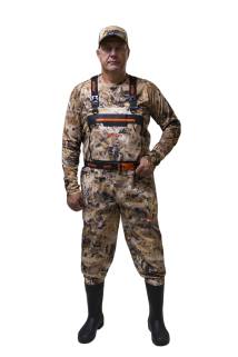 Вейдерсы Remington Rainstorm with boots yellow waterfowl honeycombs