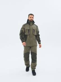 Костюм Торнадо -5 (тк. Исландия) хаки Huntsman