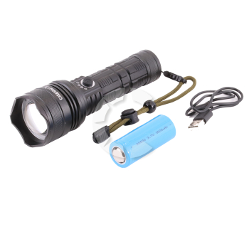 Фонарь ручной Следопыт Rocket (1 LED, аккум. 220В)