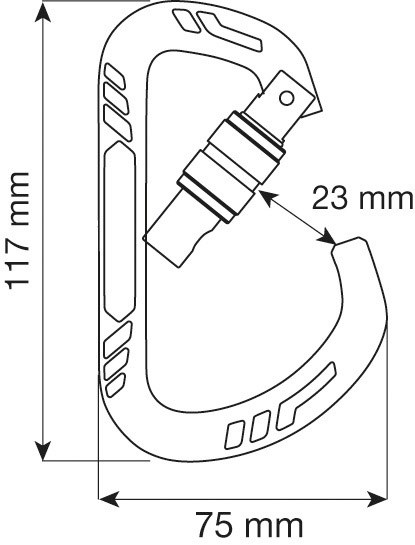 Карабин Guide XL Lock | CAMP