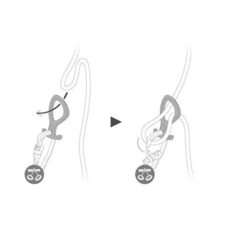 Спусковое устройство для каньонинга Petzl PIRANA CLUB