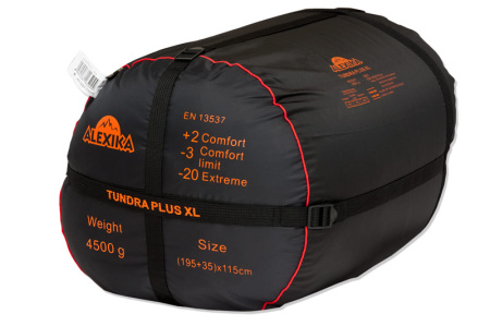 Спальный мешок Tundra Plus XL (-3/-20) Alexika