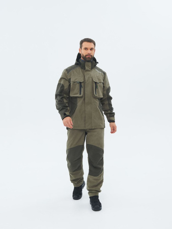 Костюм Торнадо -5 (тк. Исландия) хаки Huntsman