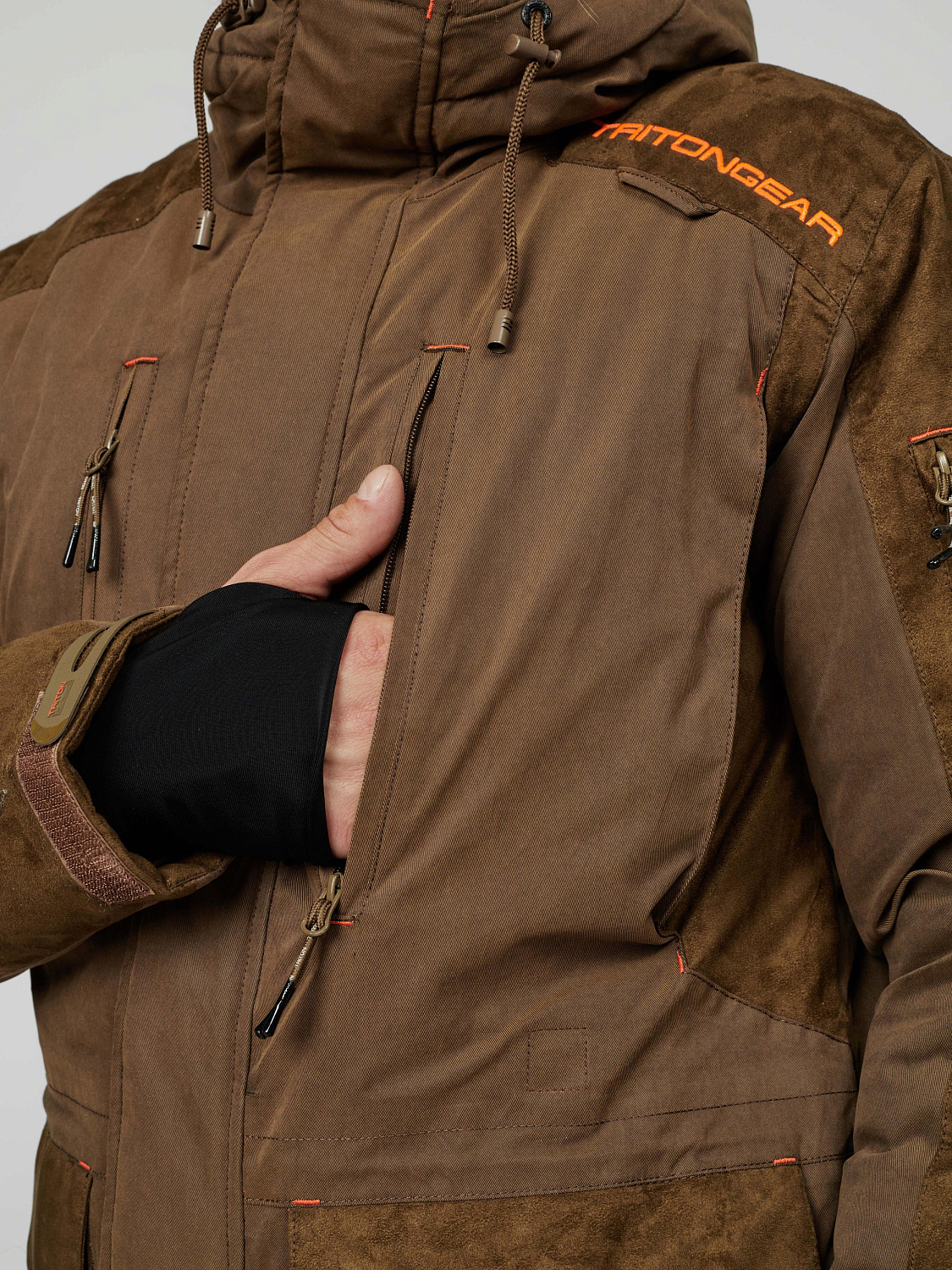 Костюм "HUNTER PRO" -45 (Твил, Коричневый) Triton