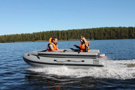 Лодка ПВХ Фрегат 390 F (Ф), с фальшбортом