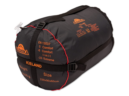 Спальник "Iceland" (-6/-23) Alexika