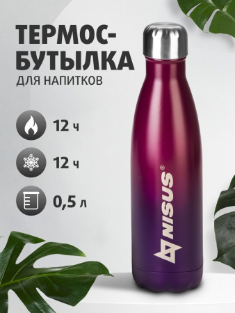 Термобутылка 500ML Nisus