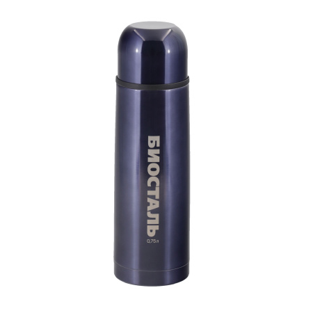 Термос Biostal NB-1000V воронёная сталь, 0,75 л