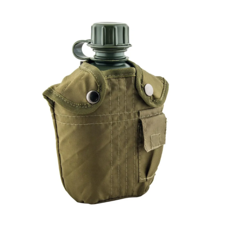 Фляжка №1 армейская в чехле HS-NP 020009-02 Helios