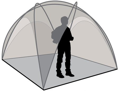 Шатер Canadian Camper Space One Woodland
