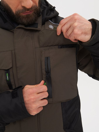 Костюм Huntsman Торнадо -15 хаки, тк. Breathable