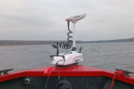 Электромотор SEA-PRO 65L 54" GPS (белый и черный)