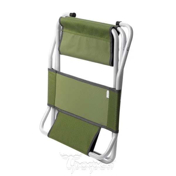 Стул туристический со спинкой Green СР-450.19(с) (арт.T-TC-450.19s-G) (труба Ø 19) Helios
