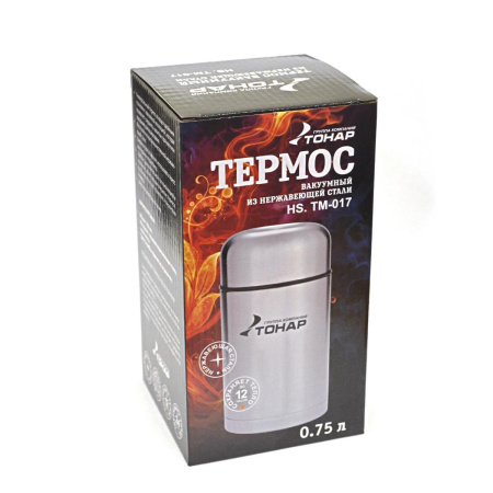 Термос 1000 мл TM-018 (широкое горло, чехол) Tonar