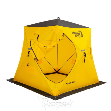 Палатка для зимней рыбалки Helios Piramida Extreme 2.0 (широкий вход)
