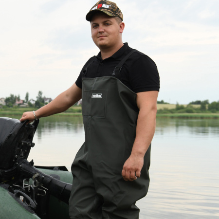 Полукомбинезон рыбацкий ПВХ с сапогами 4 (11(С)1500) FortMen