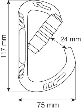 Карабин CAMP Guide XL 2Lock