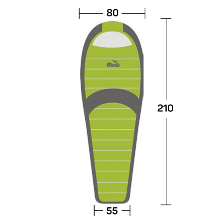 Спальник "Hiker Compact" (0/-5/-20) Tramp
