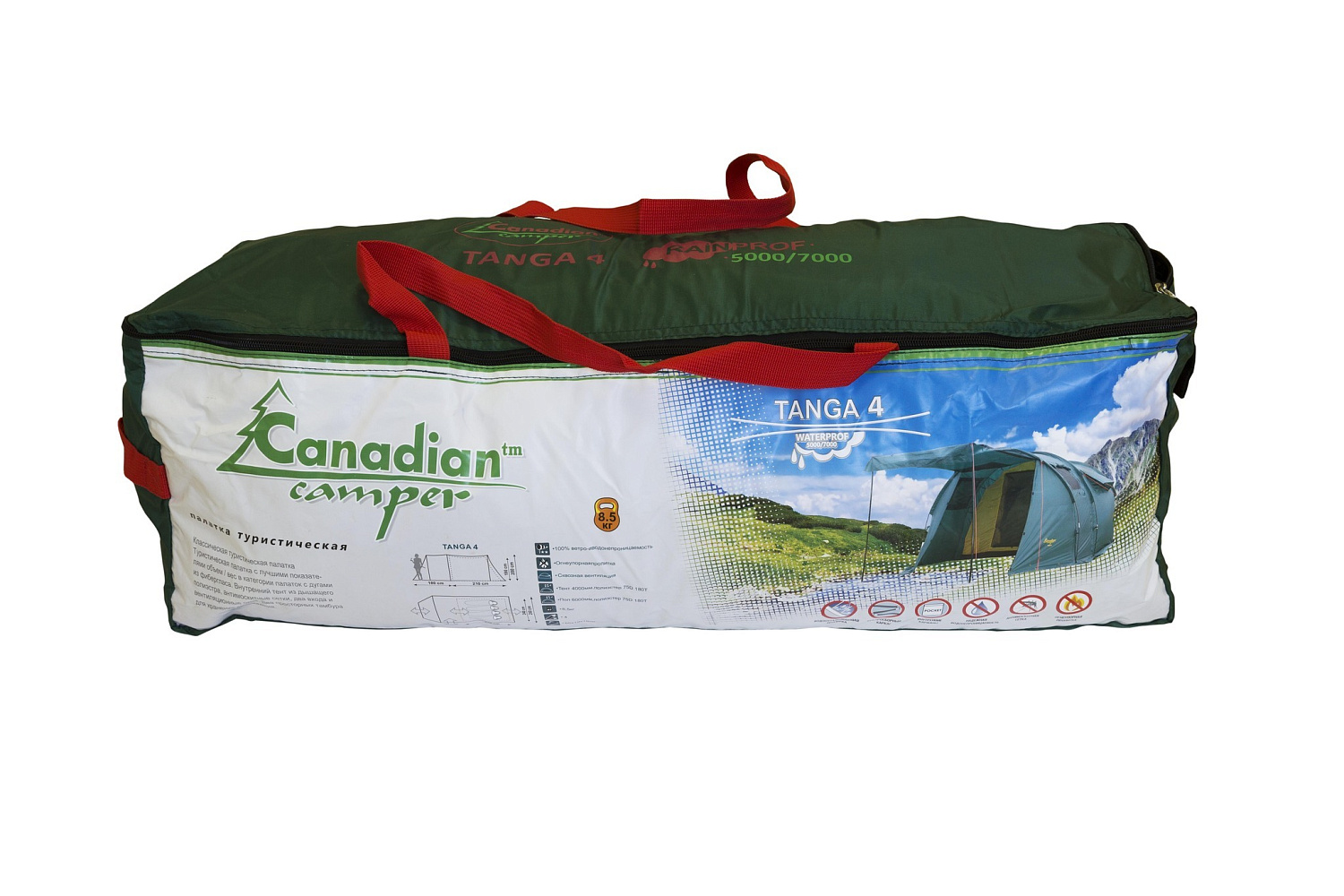 Палатка Tanga 4 Woodland Canadian Camper