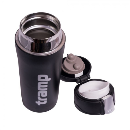 Термос питьевой 0,35 л, черный Tramp TRC-106
