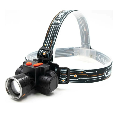 Налобный фонарь Следопыт СИБИРСКИЙ -Импульс, 1 LED, аккум. 220В, USB, PF-PFL-HL41
