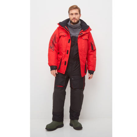 Костюм "SNOW LAKE PRO" красно-черный Canadian Camper