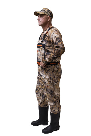 Вейдерсы Remington Rainstorm with boots yellow waterfowl honeycombs