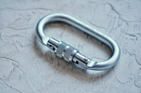 Карабин стальной OVAL PRO LOCK | CAMP