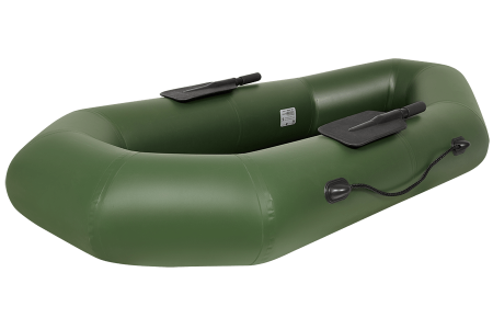 Лодка ПВХ М-1 Оптима Лайт (200 см) с гребками (стационарное сиденье)