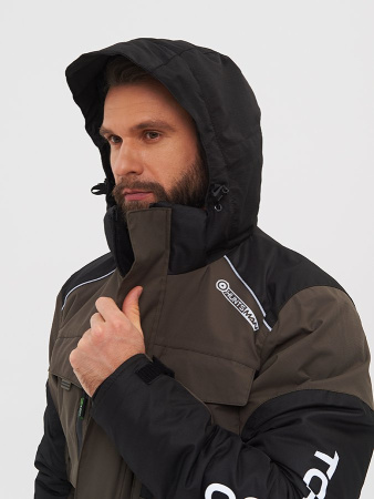 Костюм Huntsman Торнадо -15 хаки, тк. Breathable
