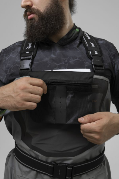 Вейдерсы Remington Fishing rivers black grey забродные