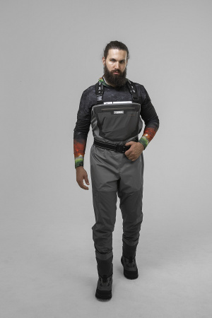 Вейдерсы Remington Fishing rivers black grey забродные