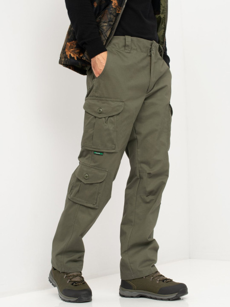 Брюки Крафт хаки (Cotton) Huntsman
