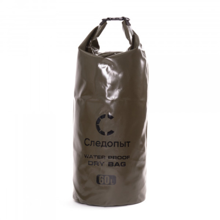 Гермомешок Dry Bag без лямок, 60 л, хаки  Следопыт 
